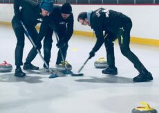 La Guida - Ultimo turno del campionato provinciale di curling, a Vinadio