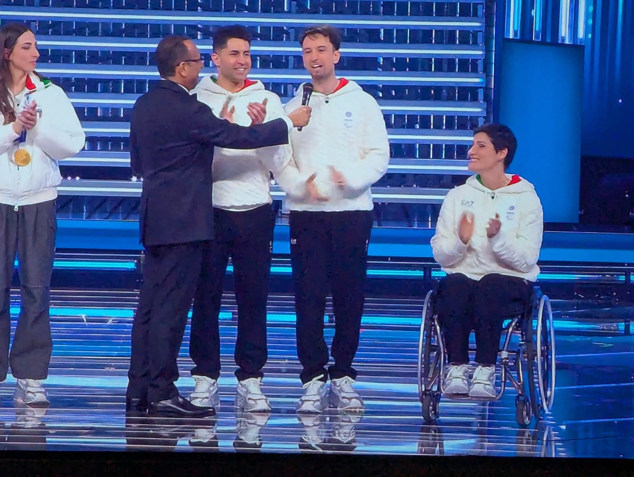 Giuliana Turra al Festival di Sanremo