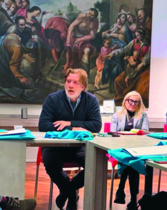 Johnny Dotti insieme a Chiara Genisio, vicepresidente nazionale della Fisc