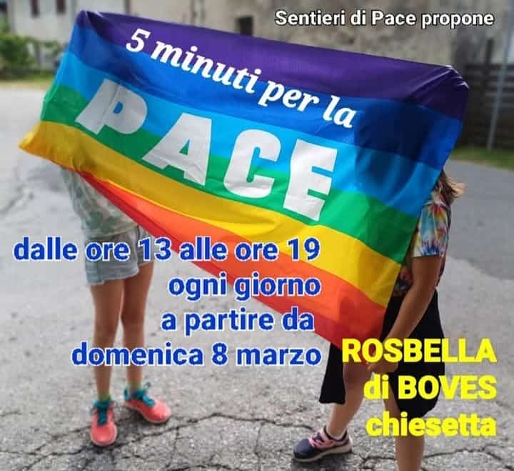 cinque minuti per la pace