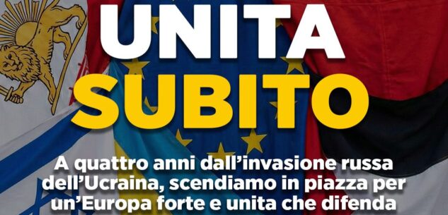 La Guida - Al Monumento della Resistenza per chiedere “Europa unita subito”