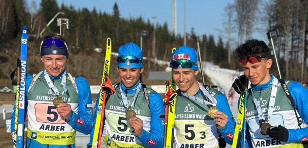 La Guida - Biathlon, il borgarino Nicola Giordano è bronzo con la staffetta ai Mondiali Junior