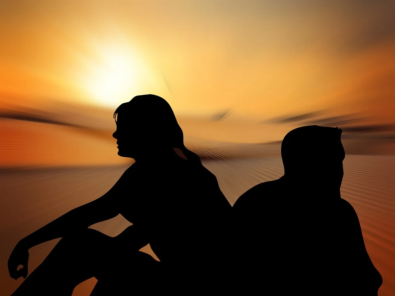 uomo e donna (foto Pixabay)