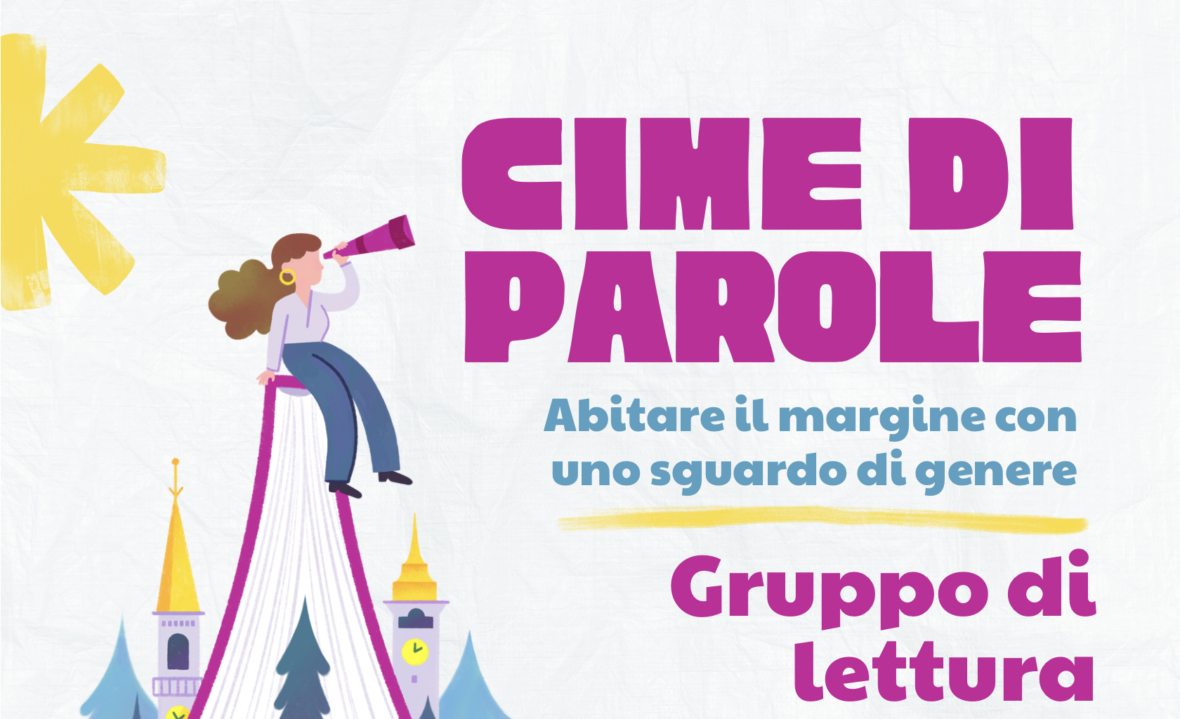 Nasce a Cuneo il nuovo gruppo di lettura “Cime di parole”