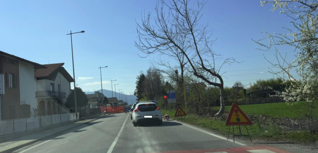 La Guida - Viabilità, code in ingresso e uscita da Cuneo per lavori in Regione Colombero