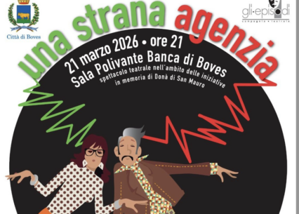 Dopo il tutto esaurito "Una strana agenzia" replica stasera alle 21 a Boves