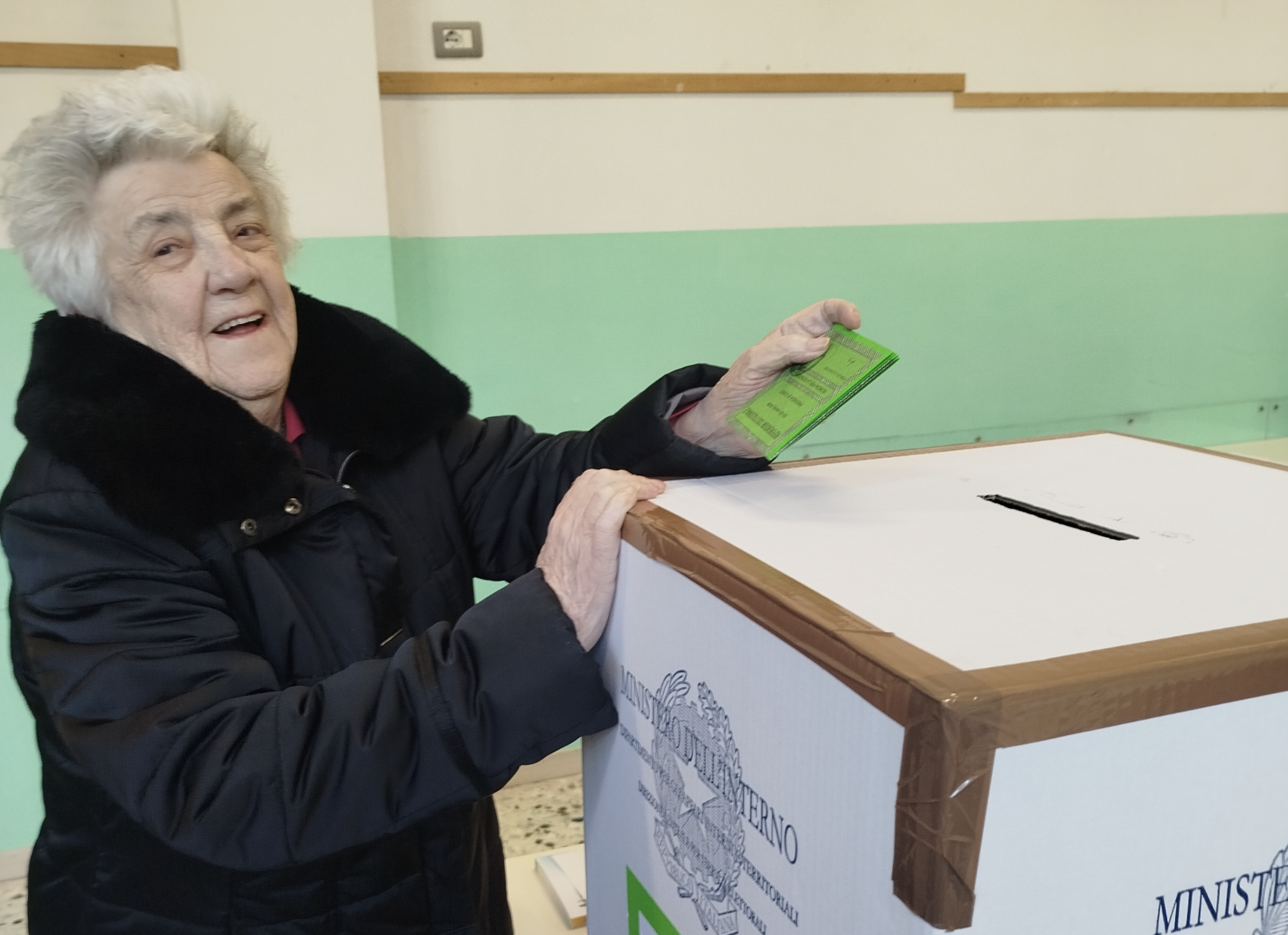 L’importanza di andare a votare, anche a 97 anni