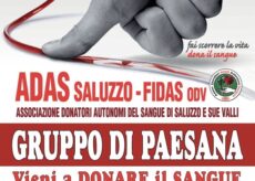 La Guida - Paesana, donazione collettiva di sangue
