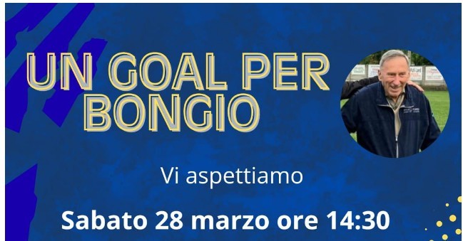 Borgo, sabato 28 marzo “un goal per Bongio”
