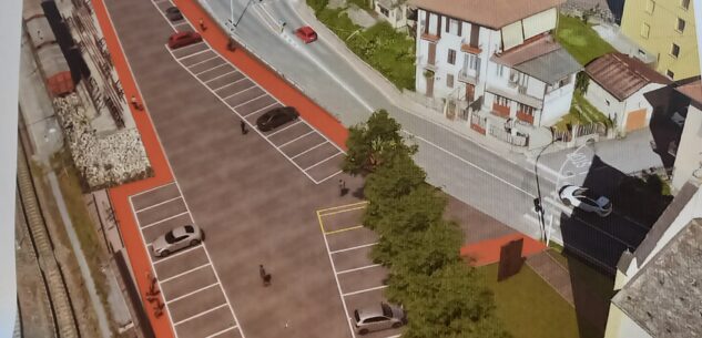 La Guida - Borgo San Dalmazzo, lavori di asfaltatura al piazzale della Stazione