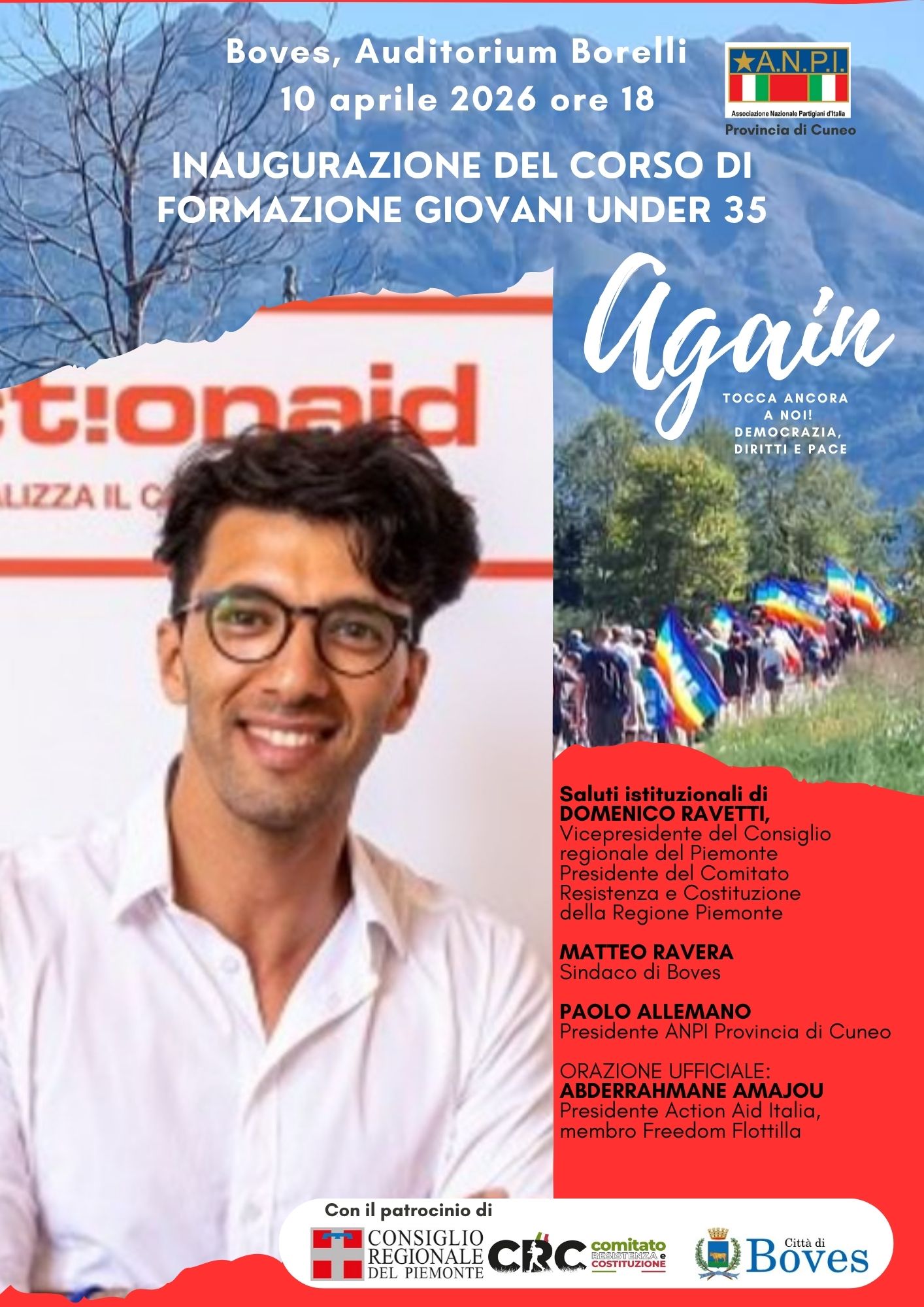 A Boves un corso di formazione under 35 promosso da Anpi