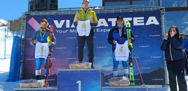 La Guida - Corrado Barbera al terzo posto nei campionati italiani di slalom