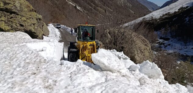 La Guida - In corso gli interventi per la riapertura della provinciale 239 verso le Terme di Valdieri (FOTO)