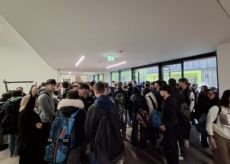 La Guida - Primo giorno di scuola nella nuova sede del Baruffi a Mondovì