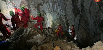 La Guida - Esercitazione del Soccorso Speleologico