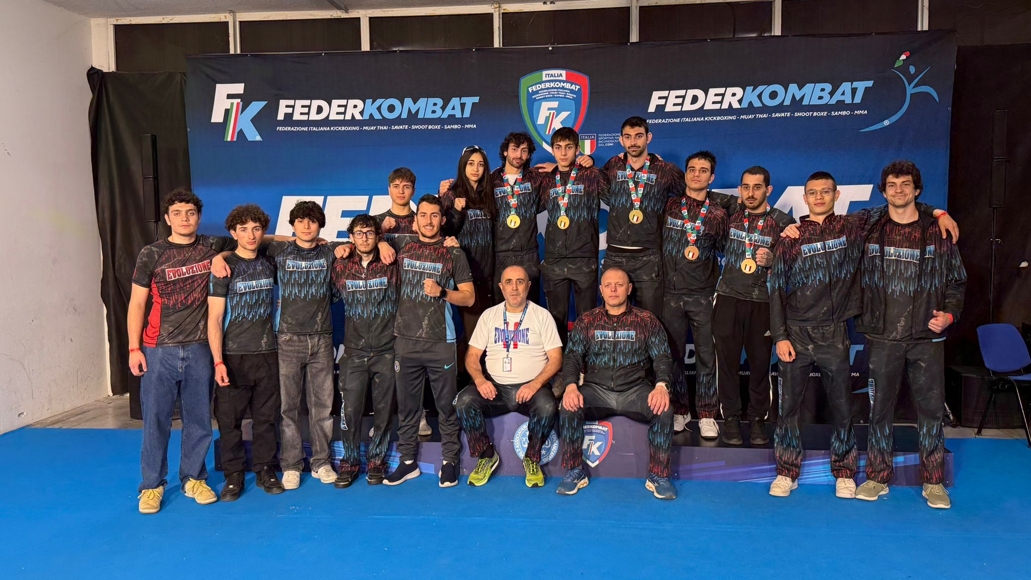 Asd Evoluzione centra tre ori agli Italiani di Kick Jitsu e Shoot Boxe
