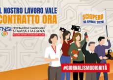 La Guida - Sciopero nazionale dei giornalisti per il rinnovo del contratto di lavoro scaduto da 10 anni