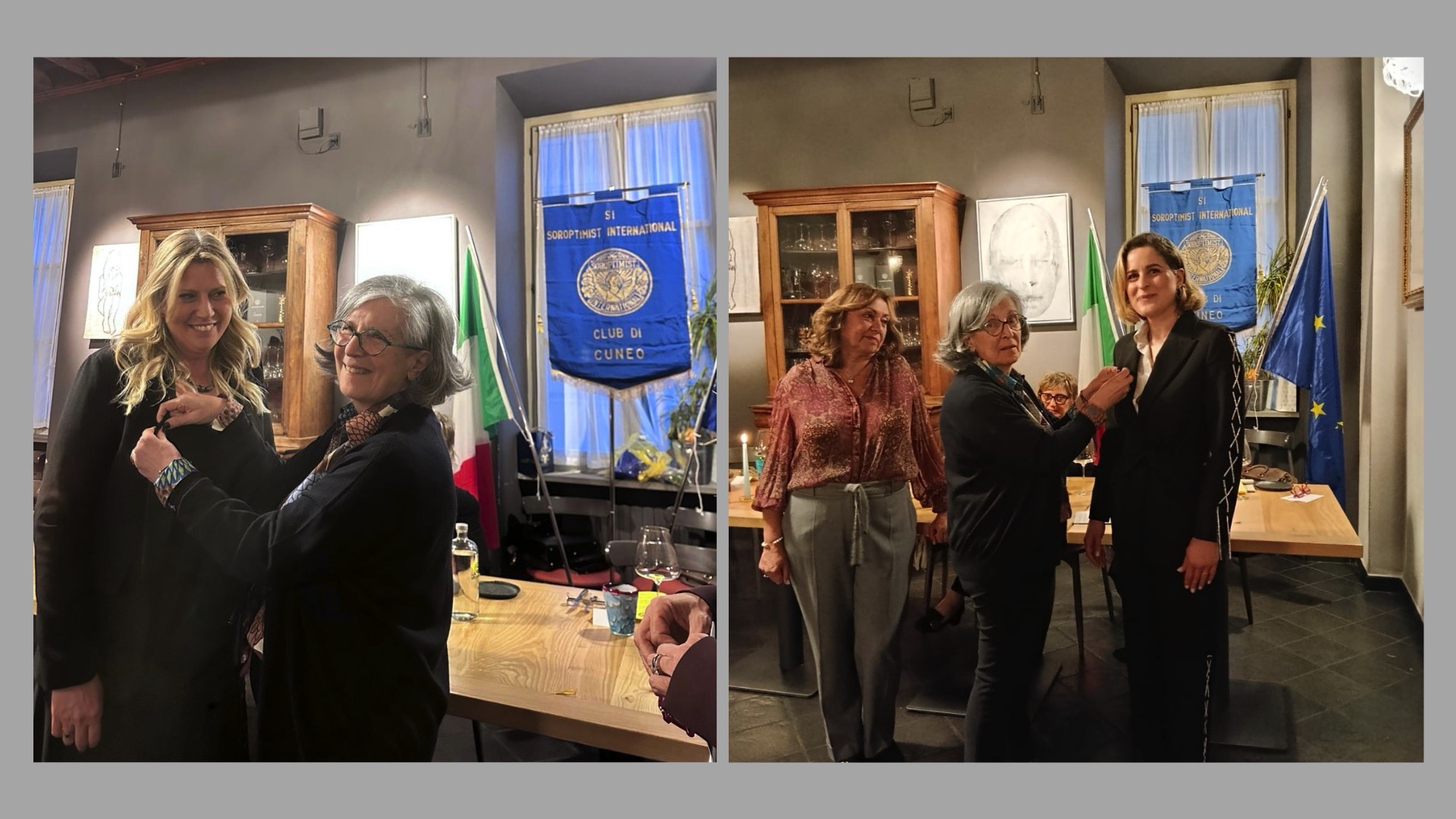 Il Soroptimist di Cuneo accoglie due nuove socie
