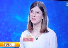 La Guida - La cebana Beatrice Tomatis vince più di 23 mila euro al gioco di RaiUno “L’Eredità”