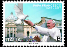 La Guida - Un francobollo per ricordare Papa Francesco