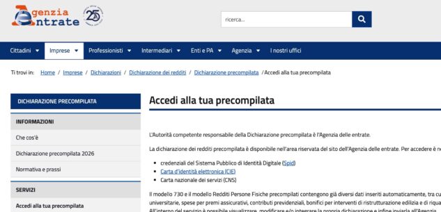 La Guida - Al via la stagione del fisco, dal 30 aprile c’è la precompilata