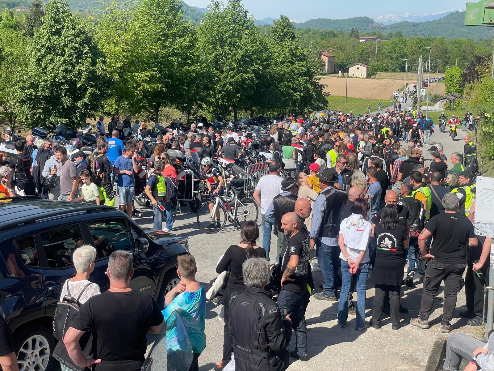 Partecipato raduno dei motociclisti a Montefallonio