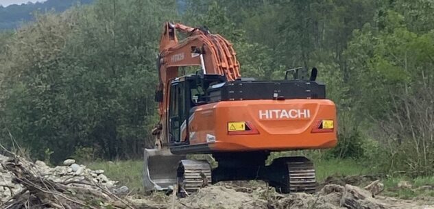 La Guida - Lavori di sistemazione idraulica sul fiume Po in località Cascina Maero a Revello