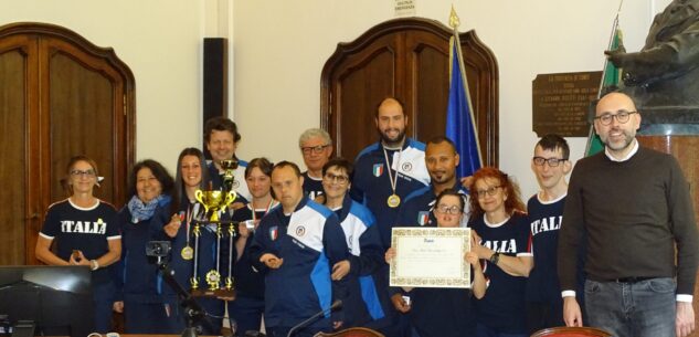 La Guida - Gli atleti dell’Asd Le Nuvole, campioni del mondo di cheerleading, ricevuti in Provincia