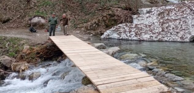 La Guida - Chiusa di Pesio, ripristinata la passerella del Saut