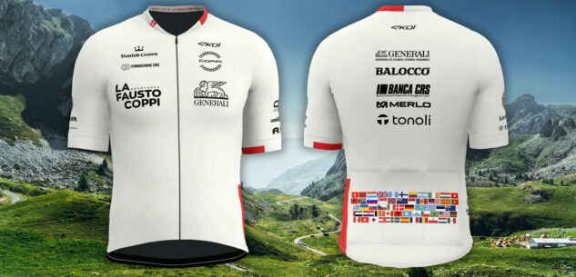 La Guida - Bianca e rossa, la maglia della 37ª edizione de La Fausto Coppi