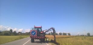La Guida - Al via gli interventi di taglio erba lungo le strade provinciali