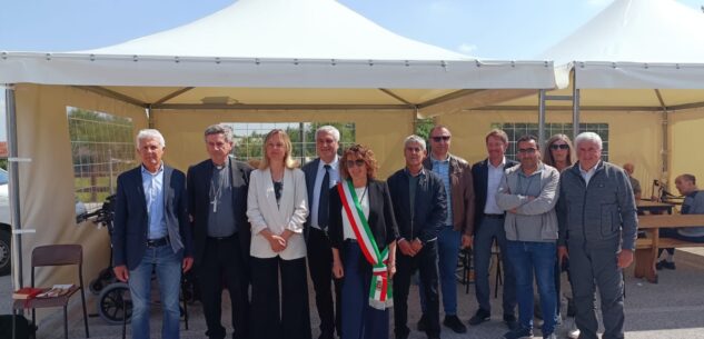 La Guida - Donati due gazebi alla casa di riposo di Bernezzo