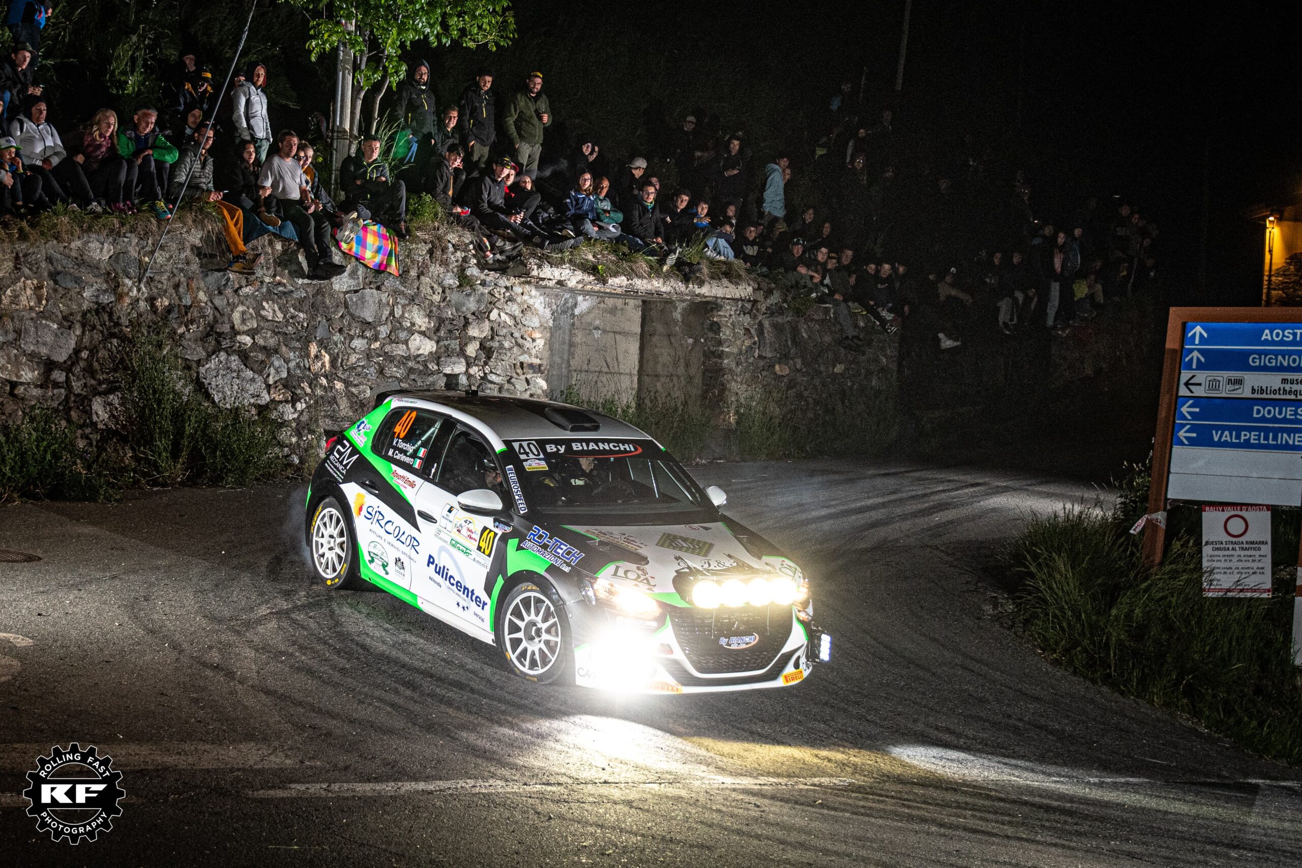Vincenzo Torchio e Mauro Carlevero, terza posizione di classe al Rally Valle D’Aosta