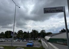 La Guida - Il piazzale intitolato al Cai al Parco della Gioventù