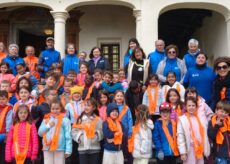 La Guida - I bambini abbelliscono gli spazi attorno al santuario di Monserrato