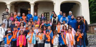 La Guida - I bambini abbelliscono gli spazi attorno al santuario di Monserrato