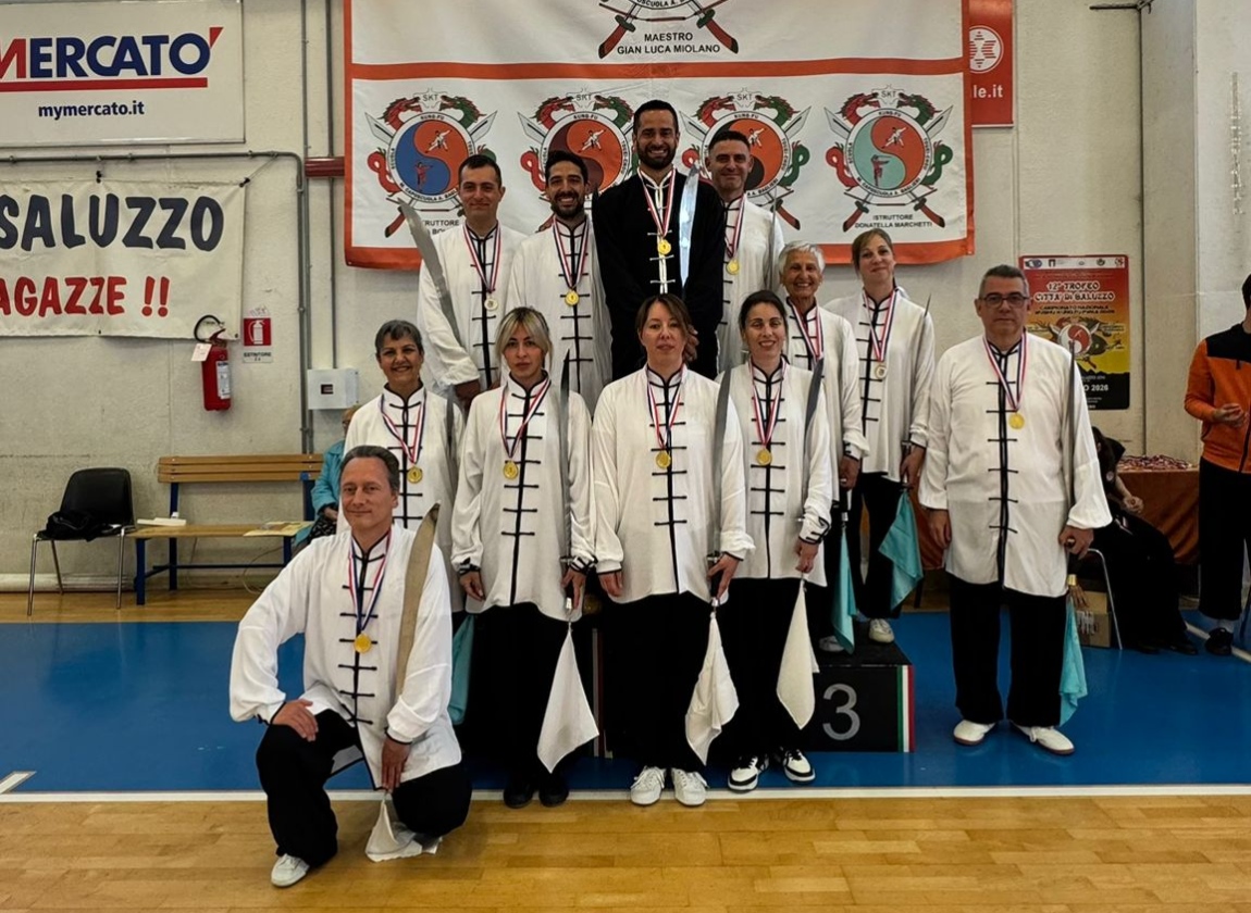 Trionfo dell’Asd Accademia Jingwu Wushu ai Nazionali