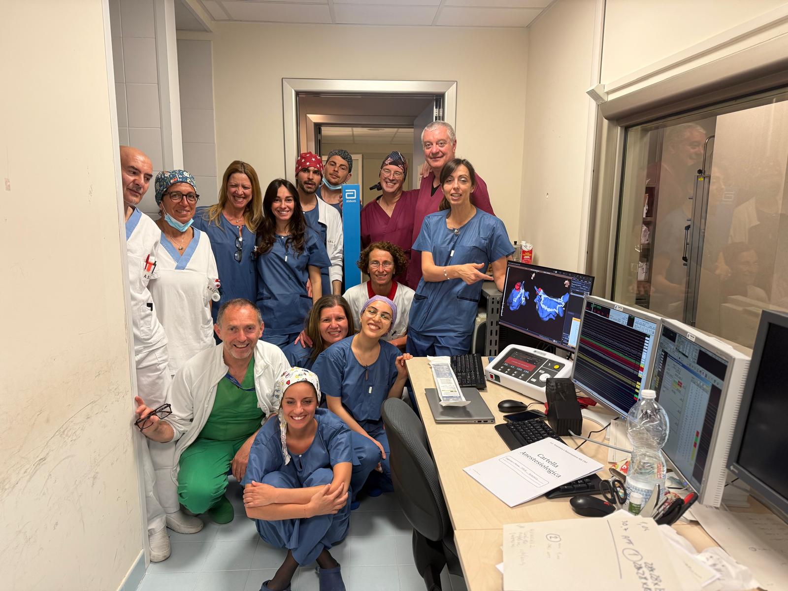 Cardiologia Mondovì-prima ablazione di fibrillazione atriale