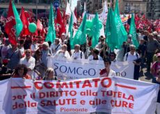 La Guida - Manifestazione regionale in difesa della Sanità Pubblica in Piemonte
