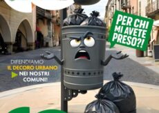 La Guida - Campagna sul corretto utilizzo dei cestini stradali dei rifiuti