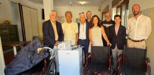 La Guida - Donazione alla casa di riposo “Giuseppe Vada” di Verzuolo