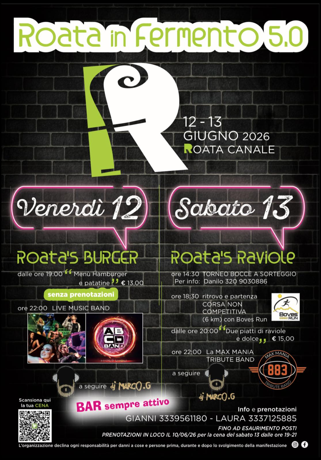 Due giorni di festa a Roata Canale