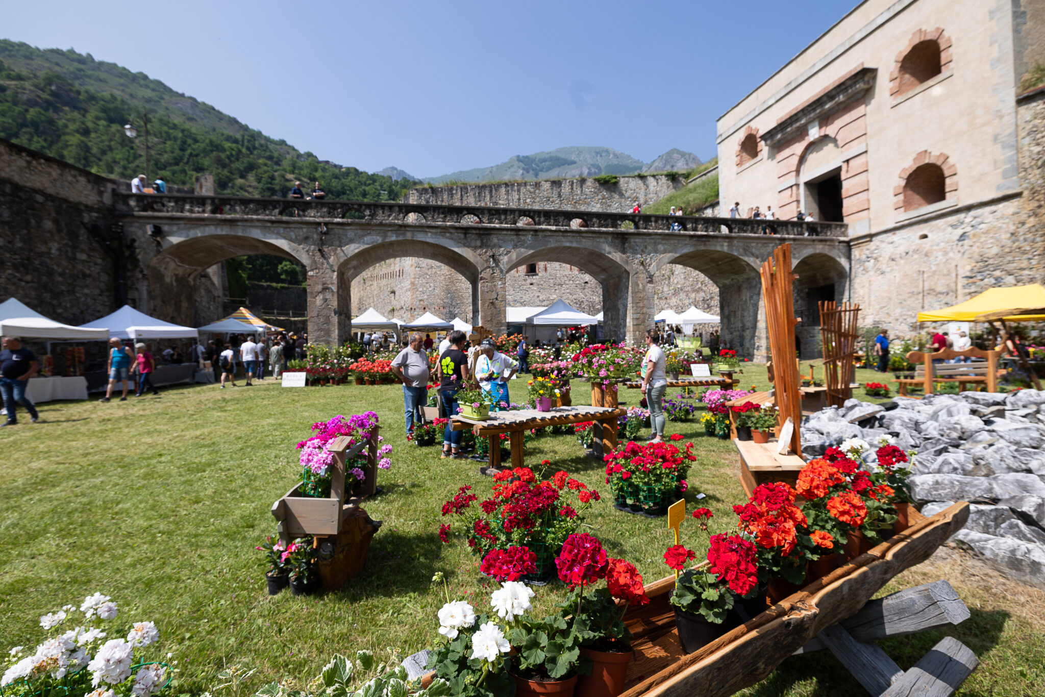 Il Forte di Vinadio si prepara a ospitare “Forte in Fiore”