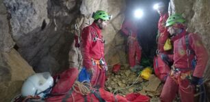 La Guida - Esercitazione del Soccorso Speleologico sul Monte Mondolè (foto)