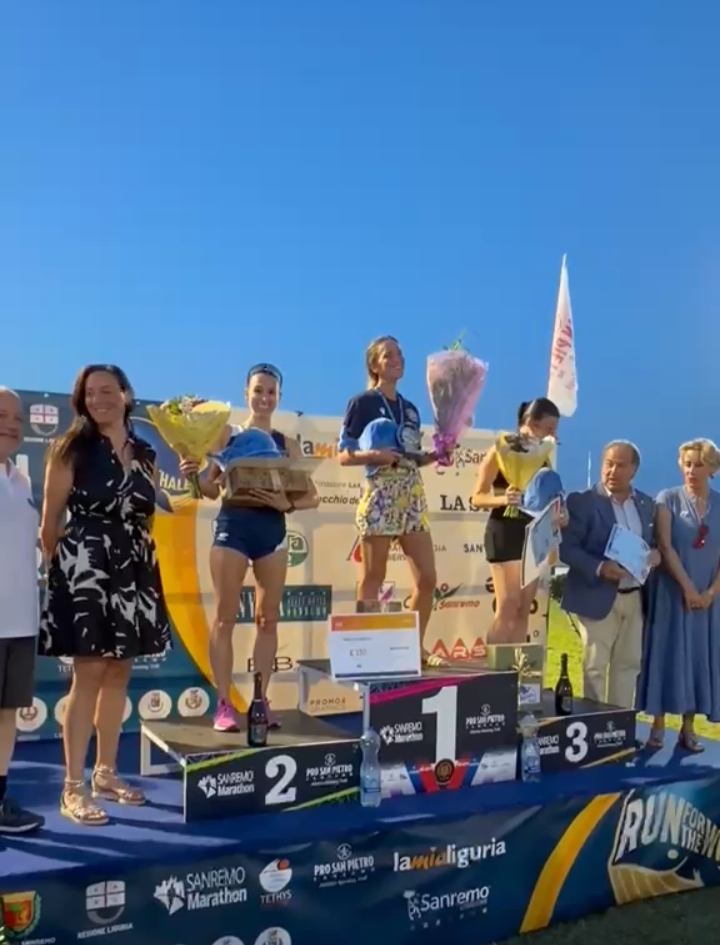Doppio podio cuneese alla Run for the Whales
