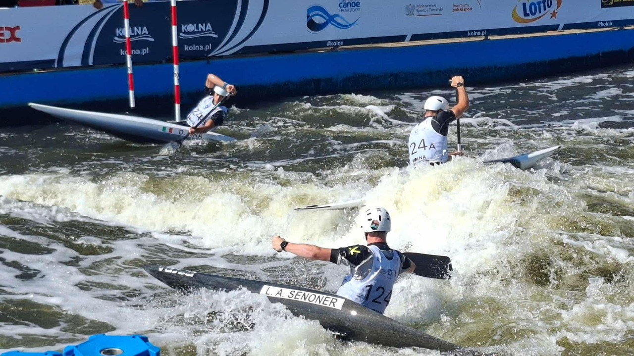 Canoa slalom, Dennis Fina è vicecampione del mondo Junior  