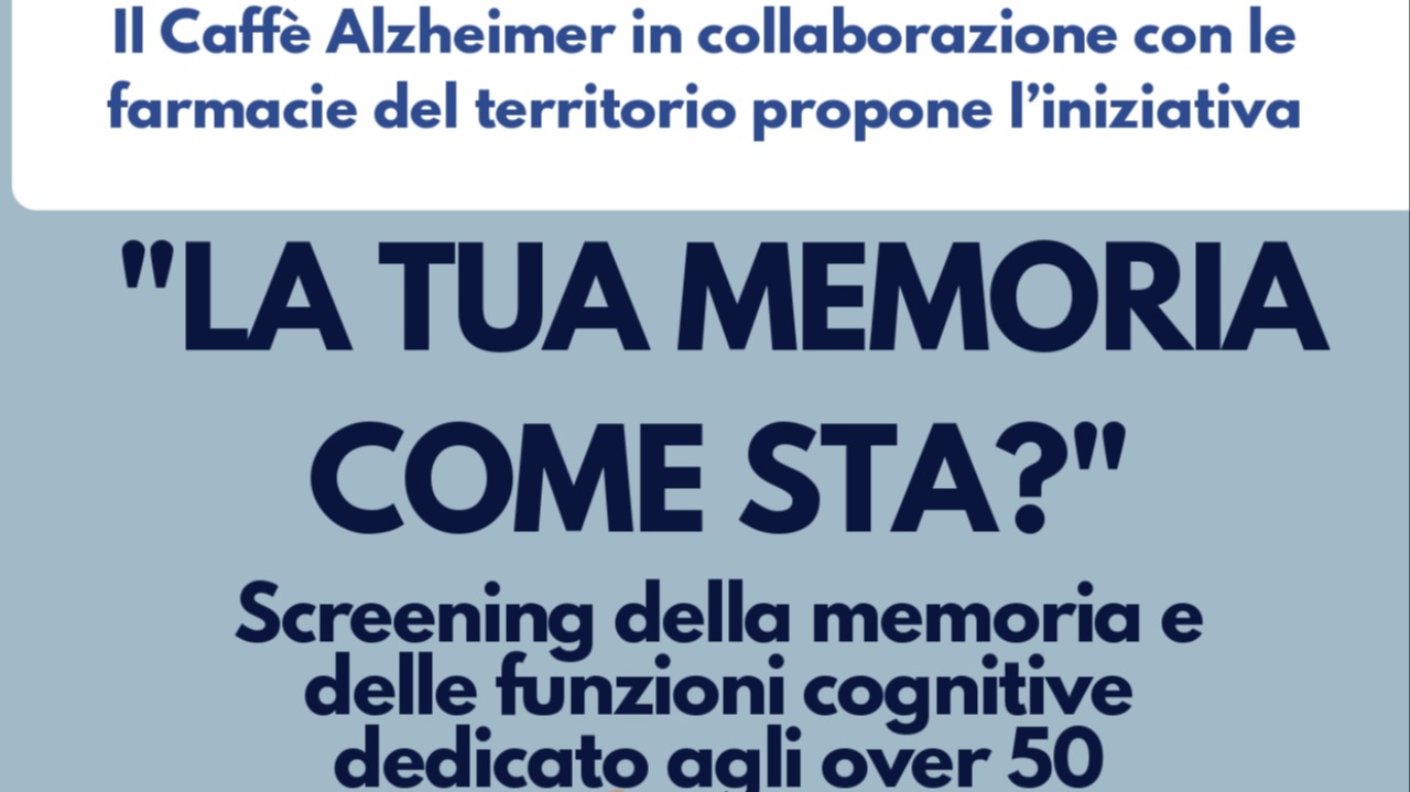 A Dronero test cognitivi per gli over 50