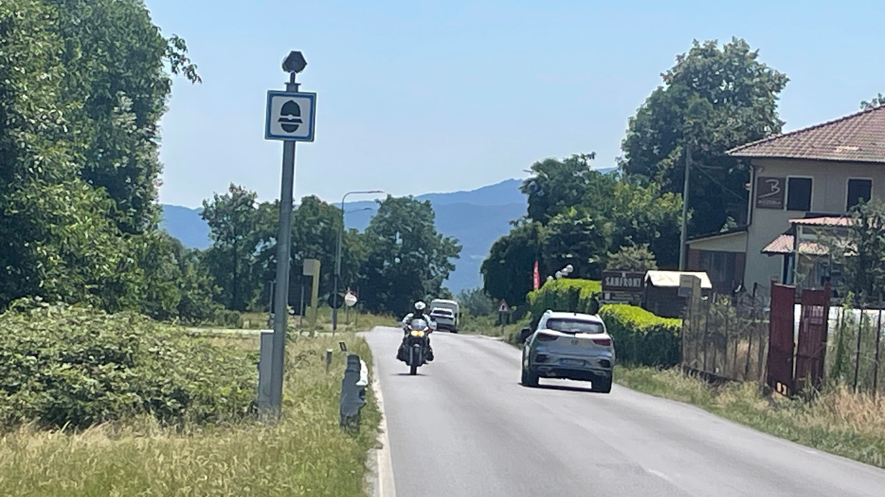 Paesana, installato il nuovo autovelox hi-tech