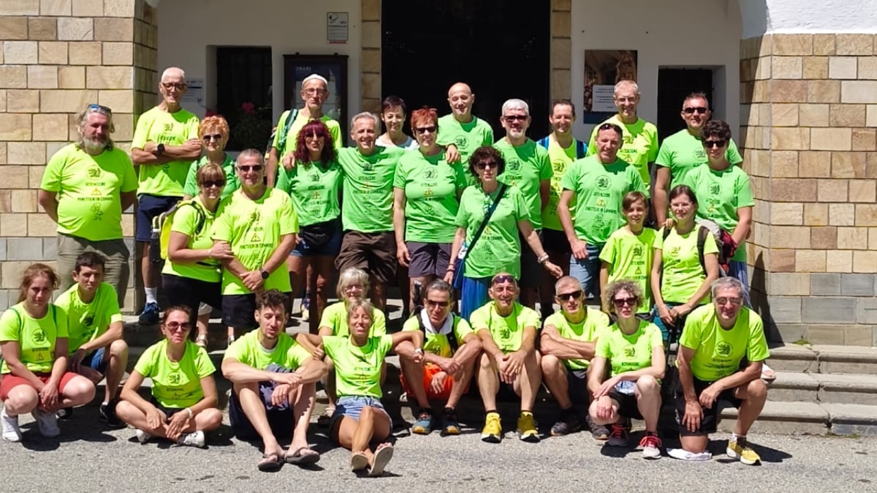 I panificatori di Cuneo in pellegrinaggio a Sant'Anna di Vinadio