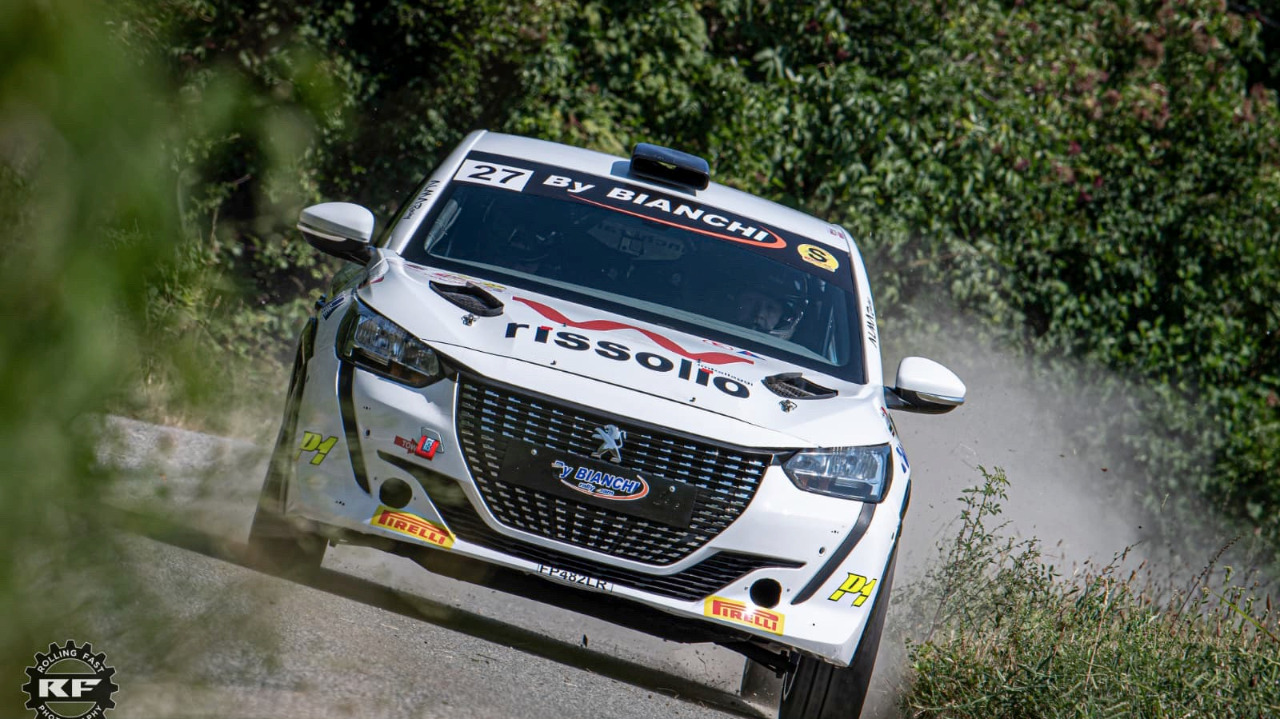 Vincenzo Torchio e Alessandro Mattioda quinti al Rallt di Castiglione Torinese
